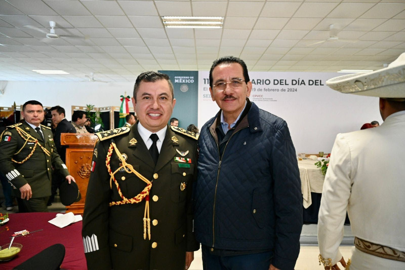 Rodrigo Calderón reconoce labor del Ejército Mexicano